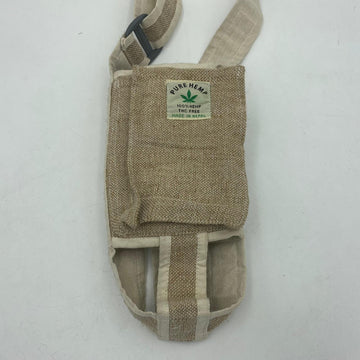 Hemp Water Bottle Carrier Bag - FWOSI